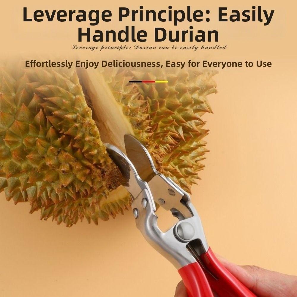 Easily Opening Durian Shell Opener Effort-saving Fruit Splitter Durian Opener Home Use