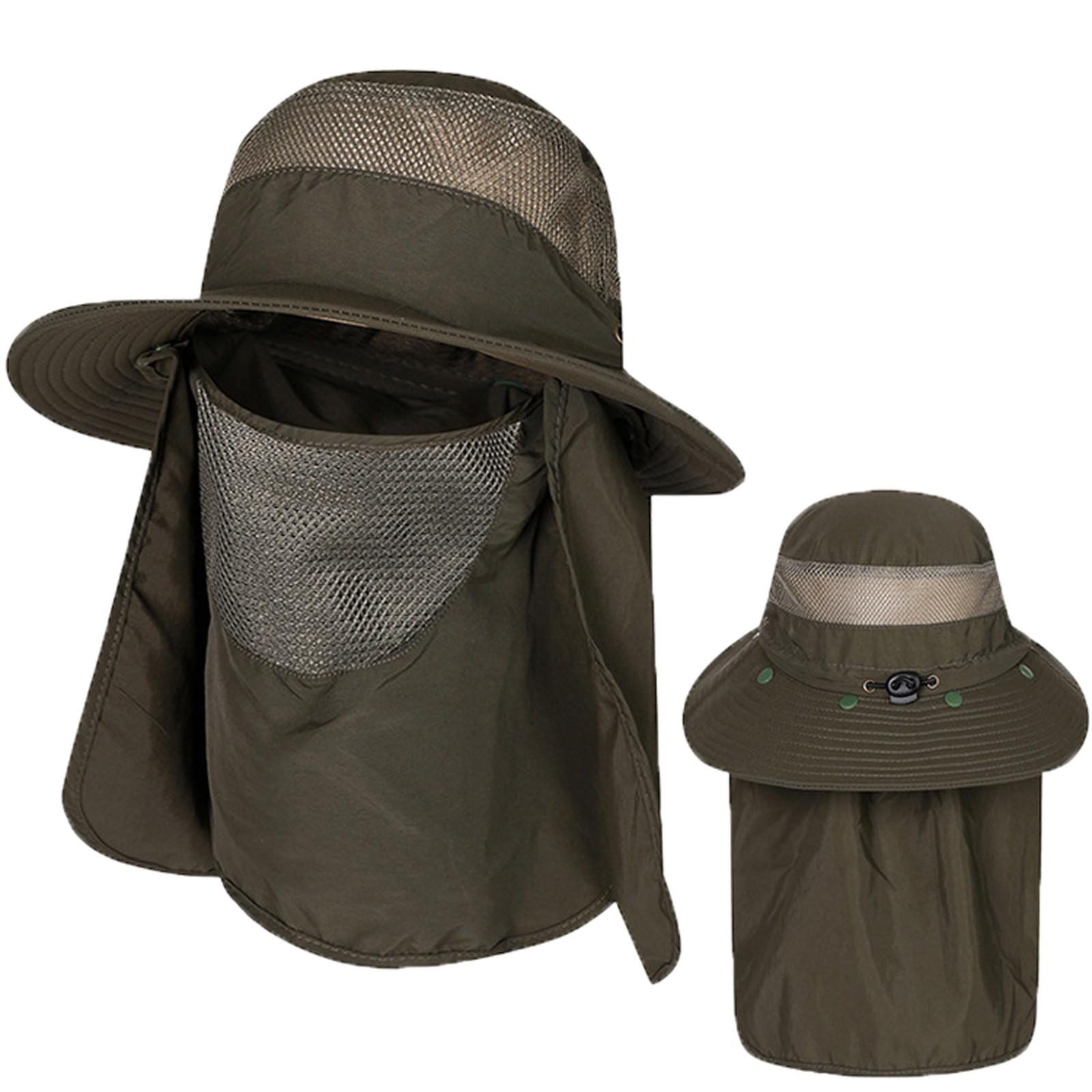 

Летняя кепка для альпинизма и активного отдыха для мужчин и женщин с большими полями, рыболовная кепка с защитой от ультрафиолета, солнцезащитная кепка для рыбалки One Size