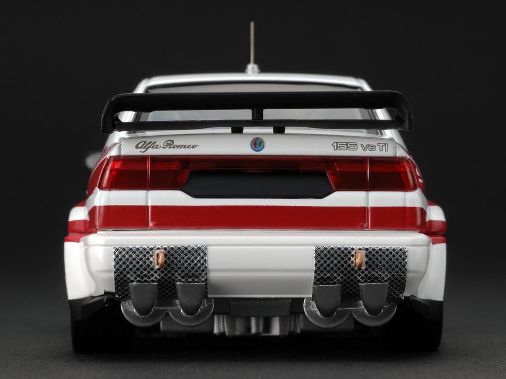 Kidbox Alfa Romeo 155V6 T1 Produto Acabado 1/43 Branco/Vermelho