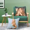 S-Sabrina Carpenters Pillow Case Pattern Printed Pillowcase For Living Room Sofa Cushion Cover & Bedroom Decor