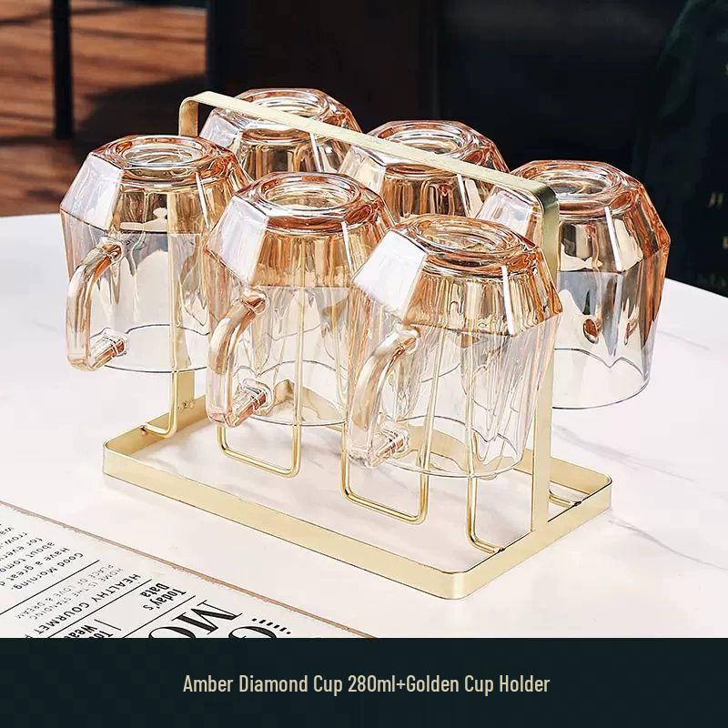 Qiuqiao Heat-Resistant Glass Mug with Handle