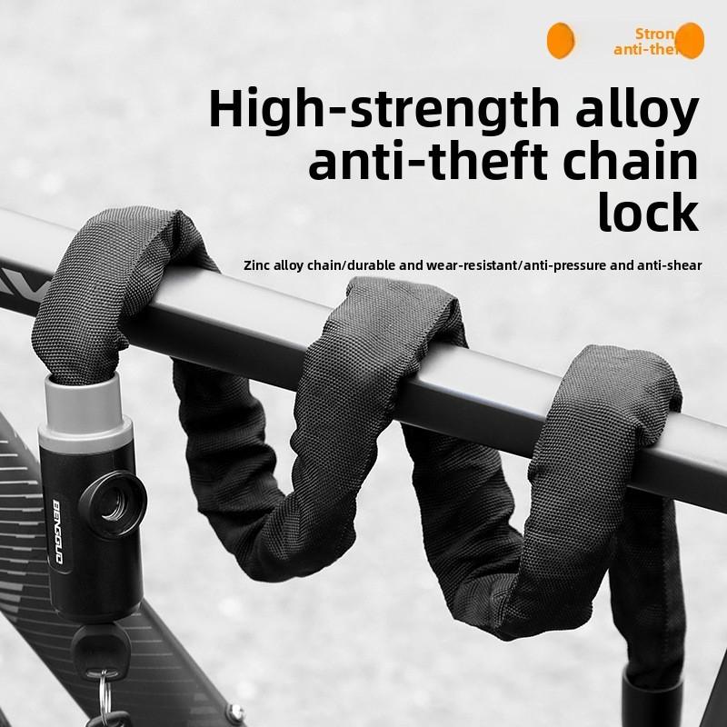 Motorcycle Lock Chain With Combination Code For Commuter And Offroad Vehicles