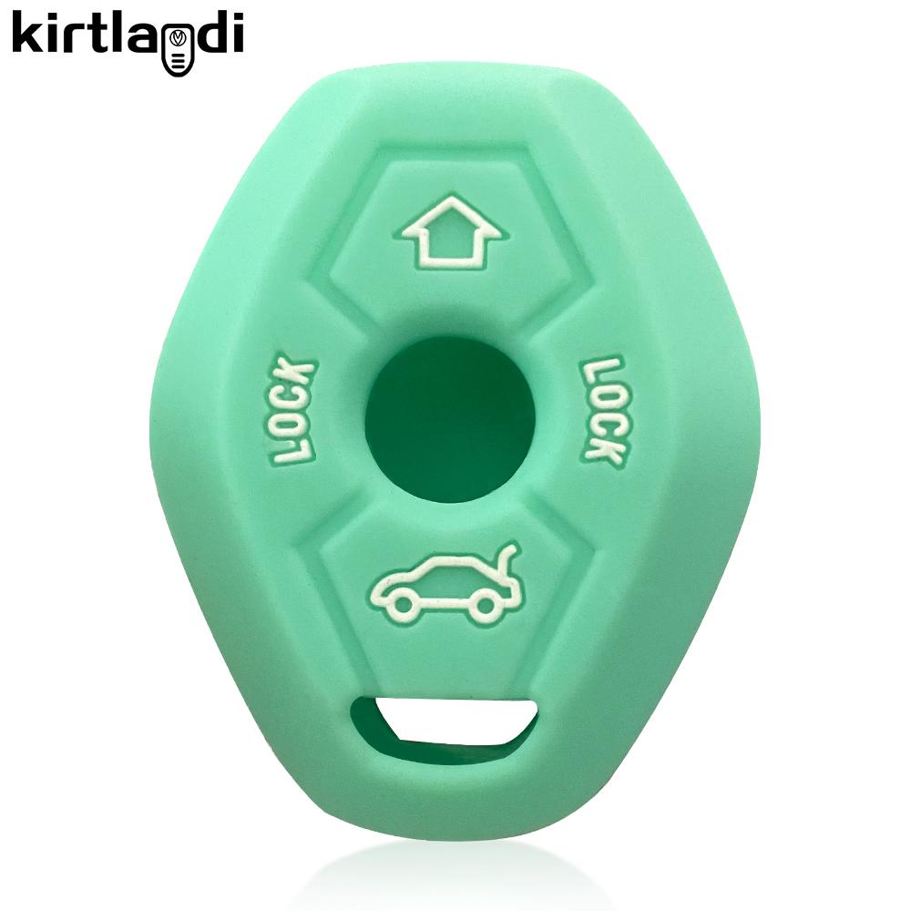 Silikon Schlüsselhülle Fernbedienung Gehäuse Schale für BMW E63 X5 E53 X3 F83 E46 E39 E38 E60 E61 E64 Serie 3 5 7 330i Z3 Z4 E85 E86 M5 325i