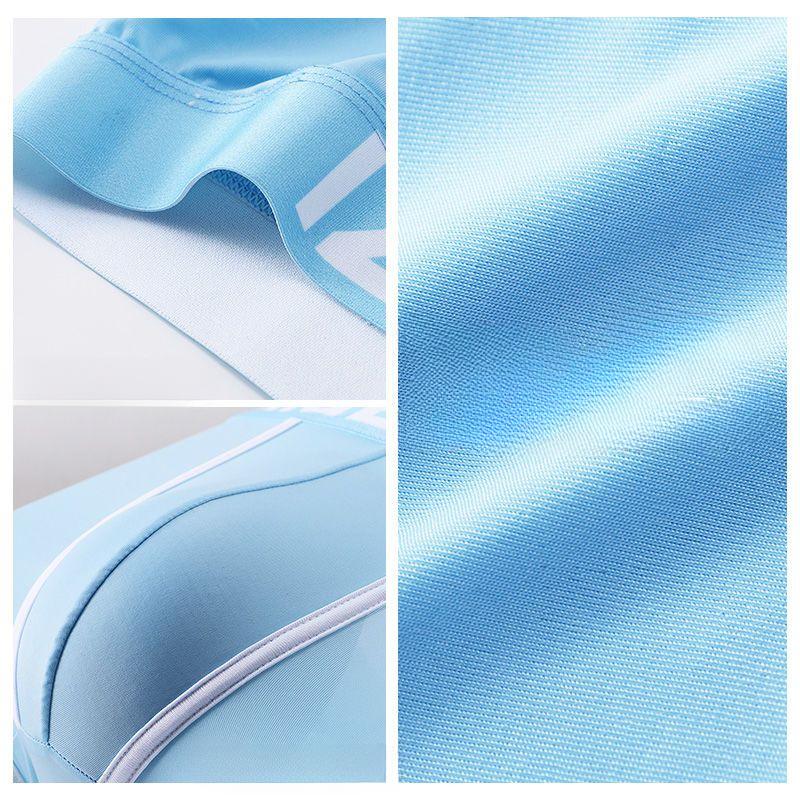 Men Boxer Underwear Mid-rise Wide Elastic Waistband U-Convex Shorts Briefs Breathable Panties