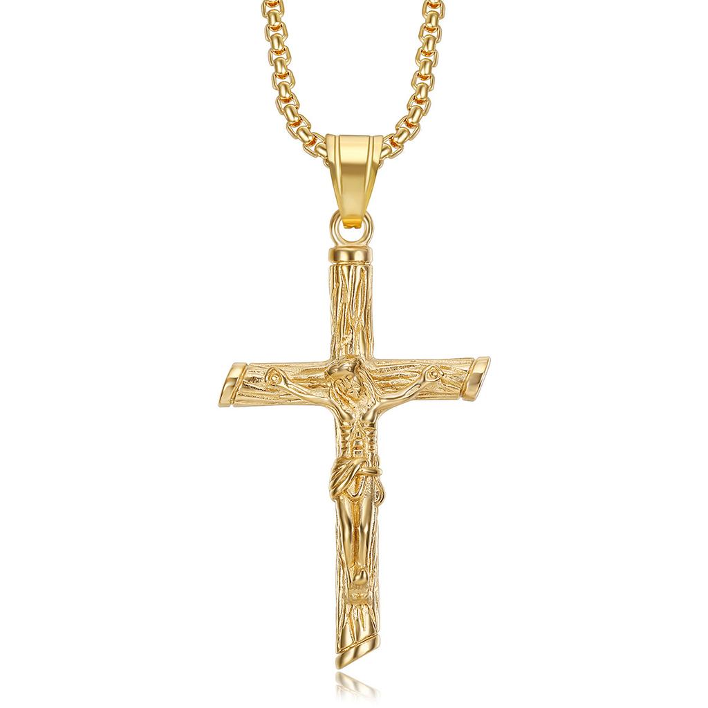 2026 Men's Fashion Personality Party Wear Accessories Cross Pendant Pendant