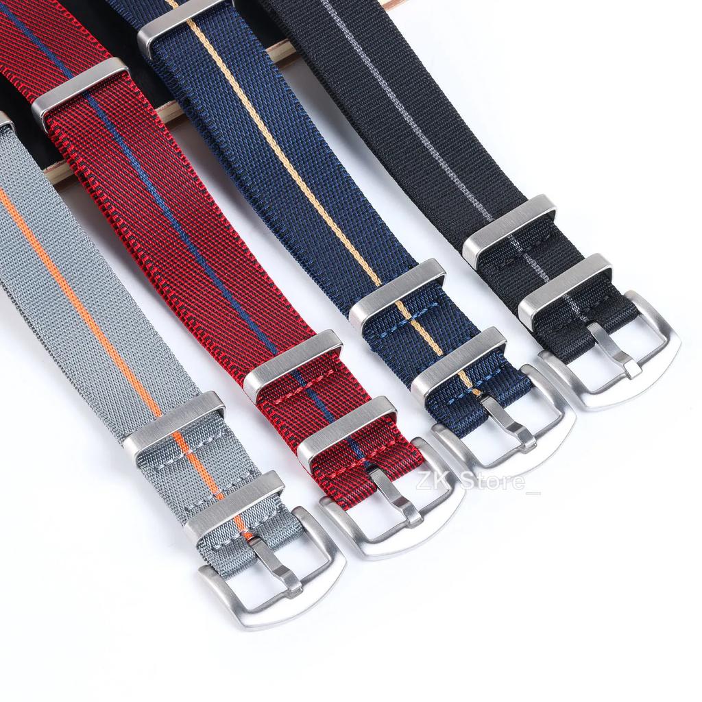 18mm 20mm 22mm Nylon Watch Straps for Omega Nylon Fabric Strap Comfortable Wrist Belt for Men Loop Military Washable  Watchbands