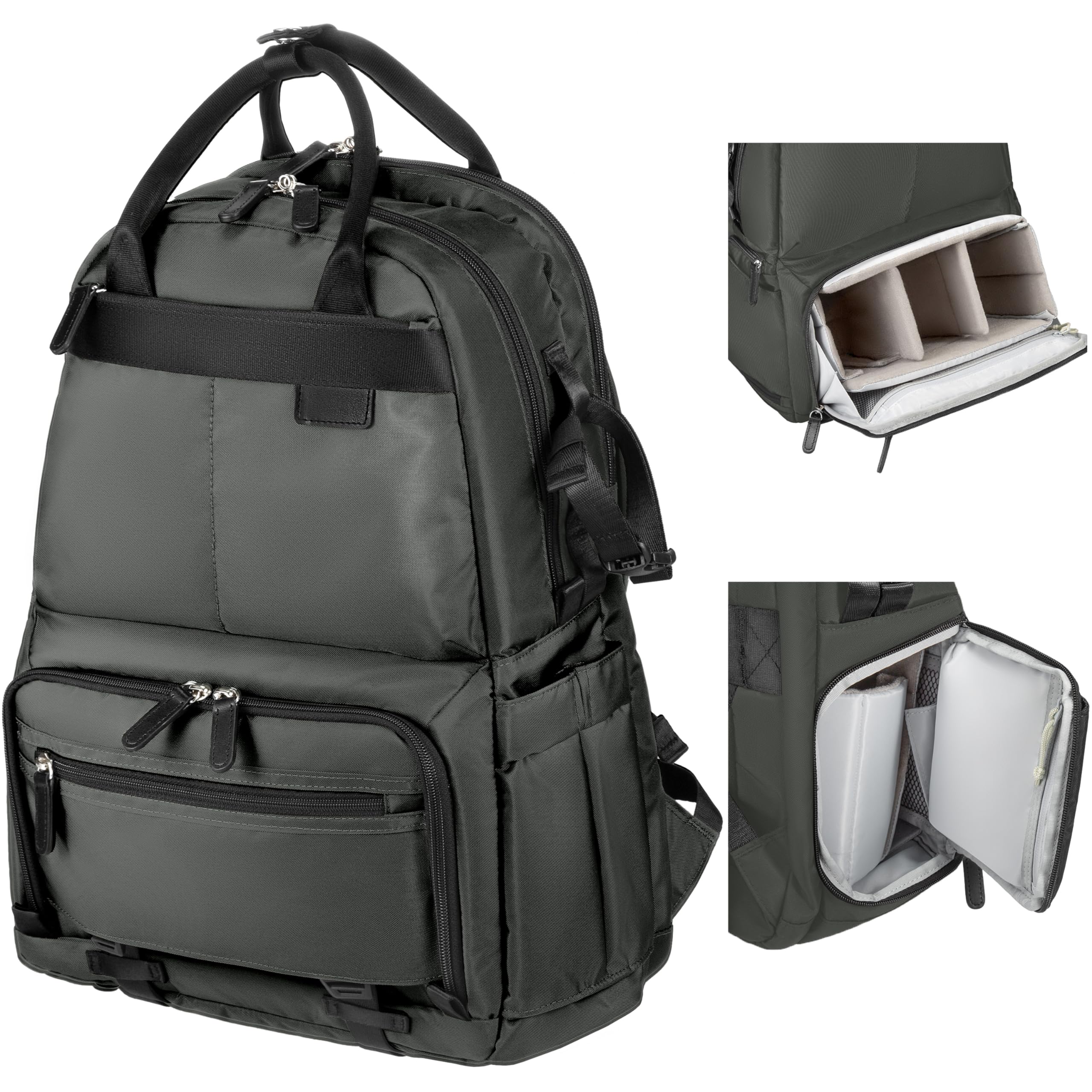

LINTTA Camera Charcoal Bag, Gray, 14.5L