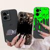 For Oppo Reno13 / Reno13F 4G 5G / Reno 13 Pro Phone Case Soft Smooth Silicone Capa Moon Night Artistic Marble Printed Back Cover