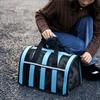 Breathable Cat Outing Bag for Pet Dog, Summer Skew Straddle, Portable, Foldable, Small and Medium-sized Dog Cage