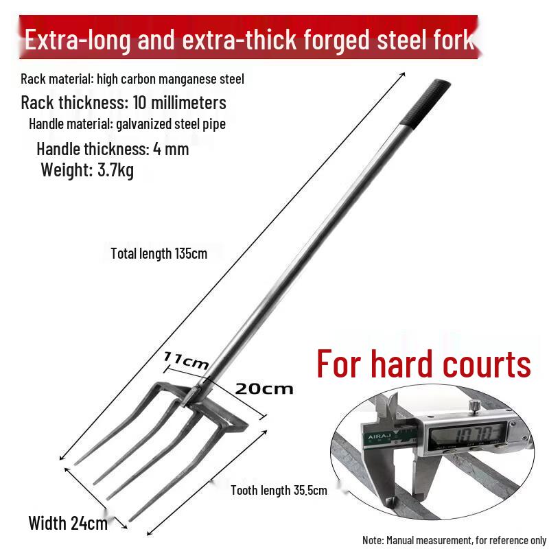Aokewen Heavy-Duty Garden Soil Fork