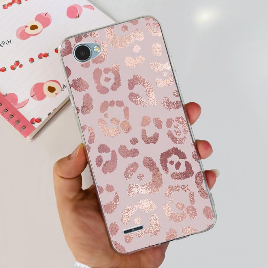 For LG Q6 Q6a Q6+ M700 X600K X600L X600S Cute Flower Cat Painted Phone Case For LG Q6 Plus Q 6 Alpha Soft Silicone TPU Cases