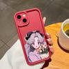 For iPhone 16 15 Pro Max Redmi Note 13 12 Pro Samsung S25 S24 S23 A15 A14 A16 A05 A06 Full Lens Protect Cartoon Girl Soft Silicone Shockproof Casing