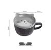 Japanese Cartoon Animal Ceramic Mug with Lid