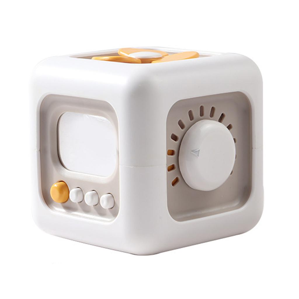 6 Sided Busy Ball Toy Drawer Switch Rotating Knob Hexahedral Busy Ball Early Education Toy for Kids