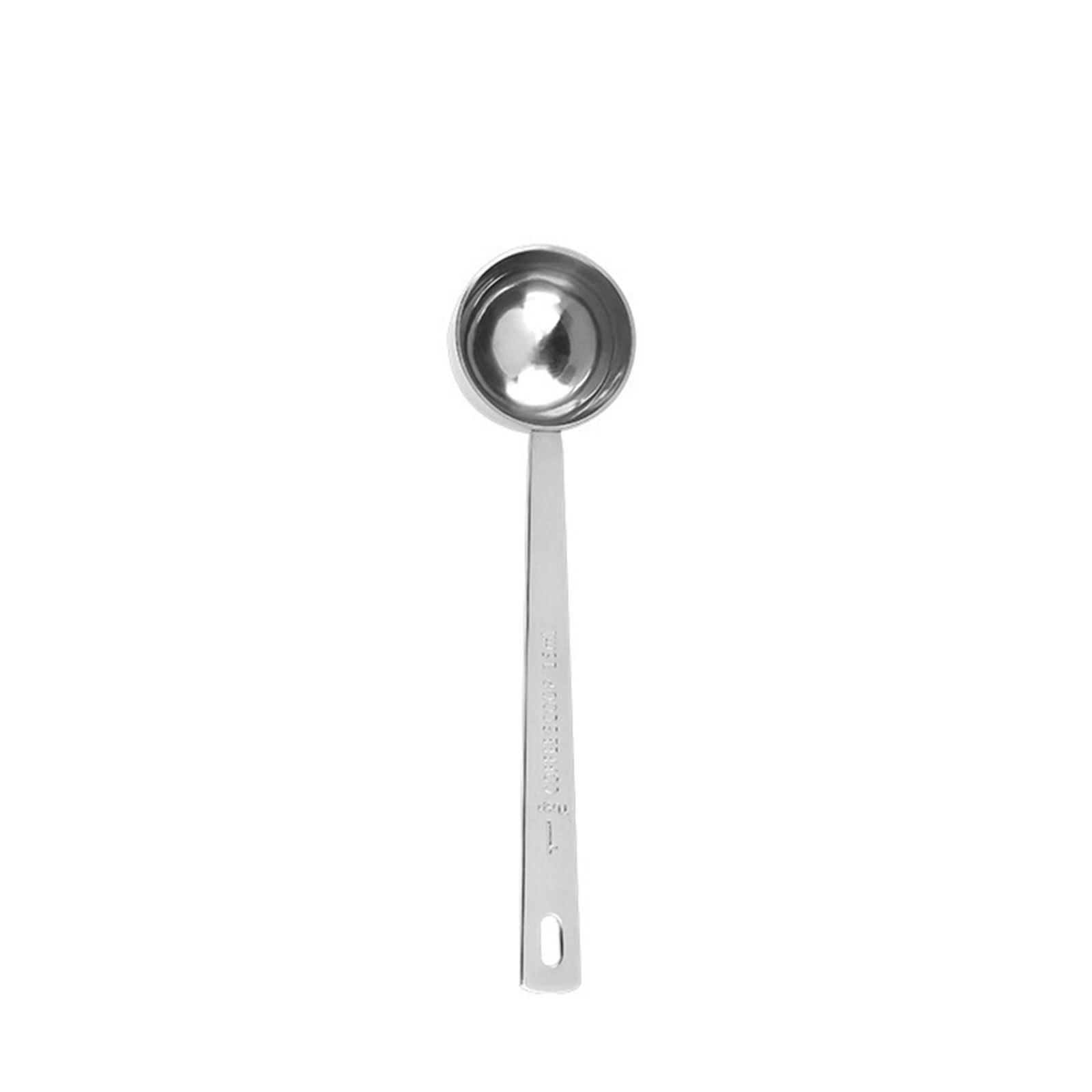 

15 мл 30 мл мерная ложка с длинной ручкой из нержавеющей стали кофейная ложка металлическая мерная ложка кухонные принадлежности для кофе и чая аксессуары