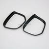 For Mitsubishi Outlander 2016-2018  Car Rearview Mirror Covers Rain Eyebrow Frame Board Rainproof Protection Car Accessories