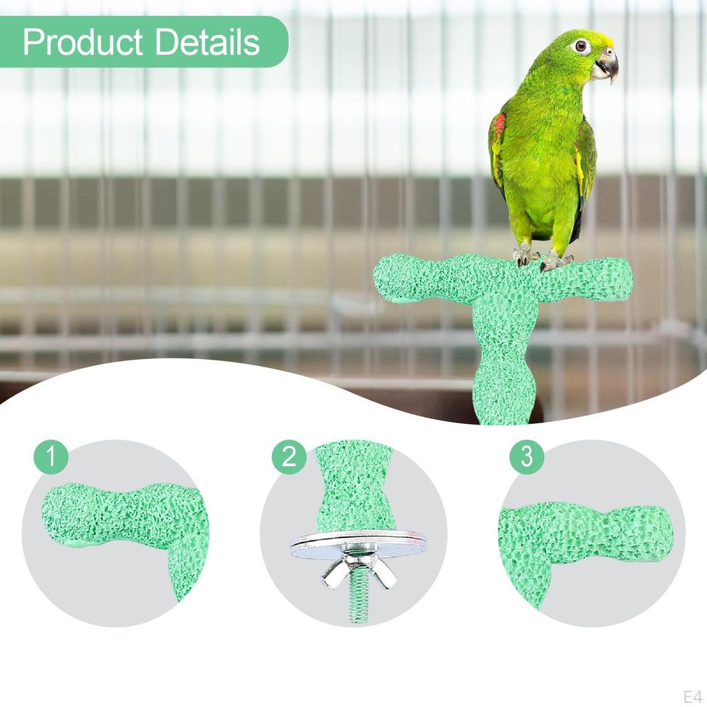 Vogel Sitzständer Käfig Stehend Papagei Pfote Kanarienvögel Papageien Kleine Vögel Wellensittiche