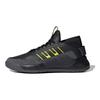 adidas Neo Bball 90S Comfortable Versatile Shock Absorption Low Top Lifestyle Casual Shoes Men Sneaker Black Gray Yellow EG9027