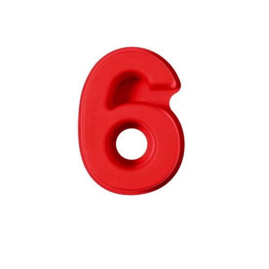 3D digitální dortová forma silikonová nepřilnavá číselná dortová forma na dorty vysoká