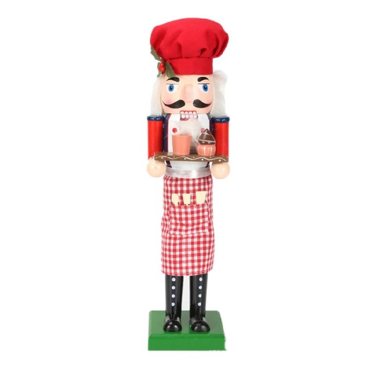 Nutcrackers Soldier Figurine Doll Christmas Decoration Holiday Tabletop Puppet 1