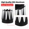 2x Motorcycle Front Axle Nut Cover Cap Bolt For Harley Touring Softail Road King Street Electra Tri Glide Sportster Dyna