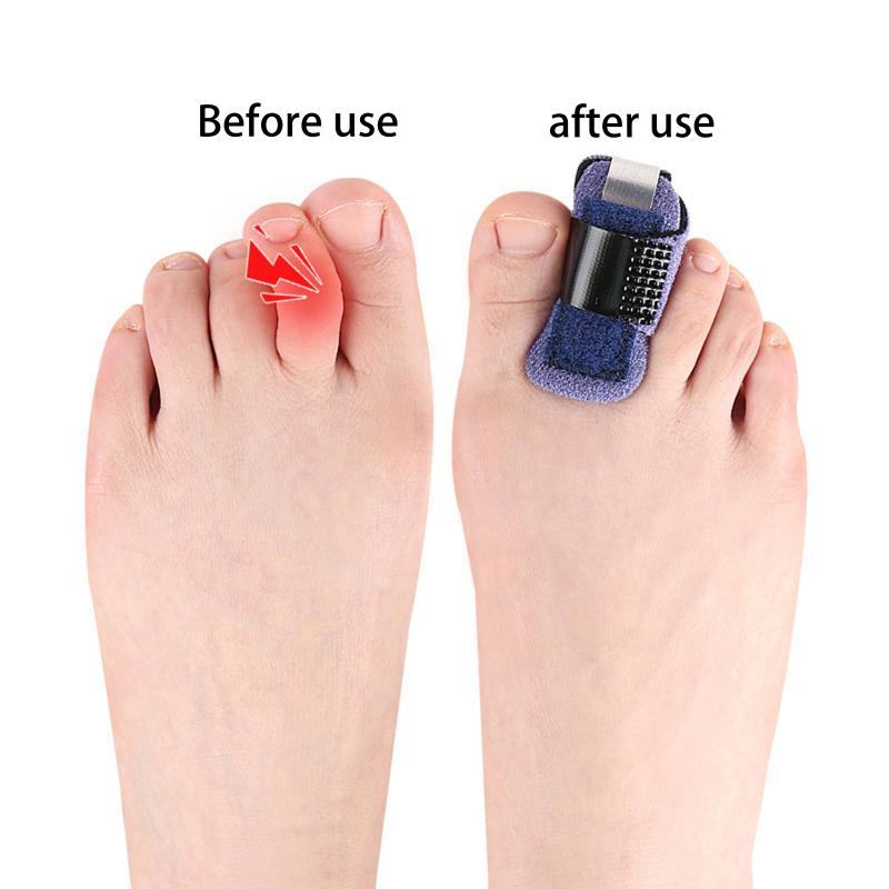 Toe Splint Straightener For Hammer Toe Corrector Crooked Toe Claw Toe Stabilizer Support Brace Wrap Pain Relief Kids Adults
