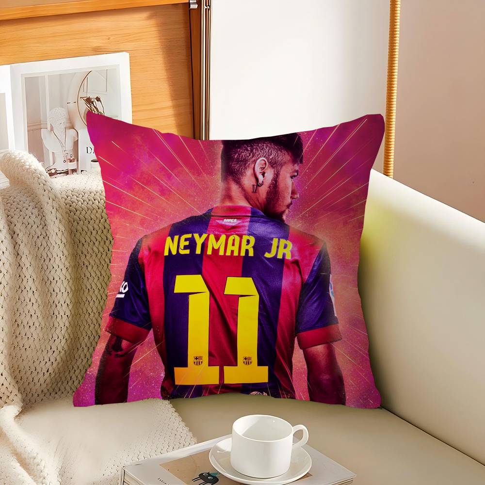 Football N-neymar Stitch Lucky Dragon Pillow Cover Sofa Cushion Cover Home Room Decoration Children Gift