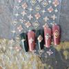 Vintage Nail Stickers Bronzing Gold Silver Nail Art Stickers Heart Nail Decals Nail Supply Nail Art Decoration for Women
