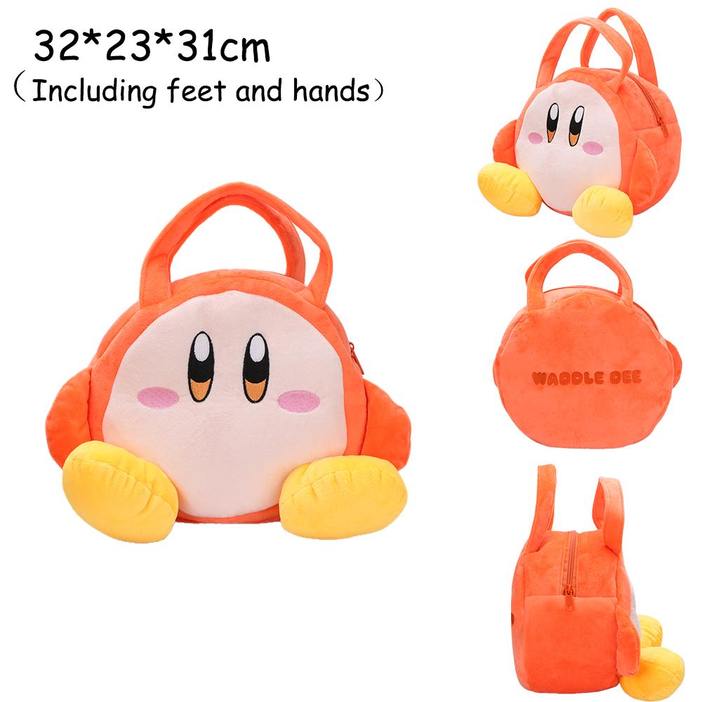 Plush Backpack Handbag Shoulder Crossbody Bag Pink Kawaii Soft Filled Travel Storage Bag Adult Children’s Gift