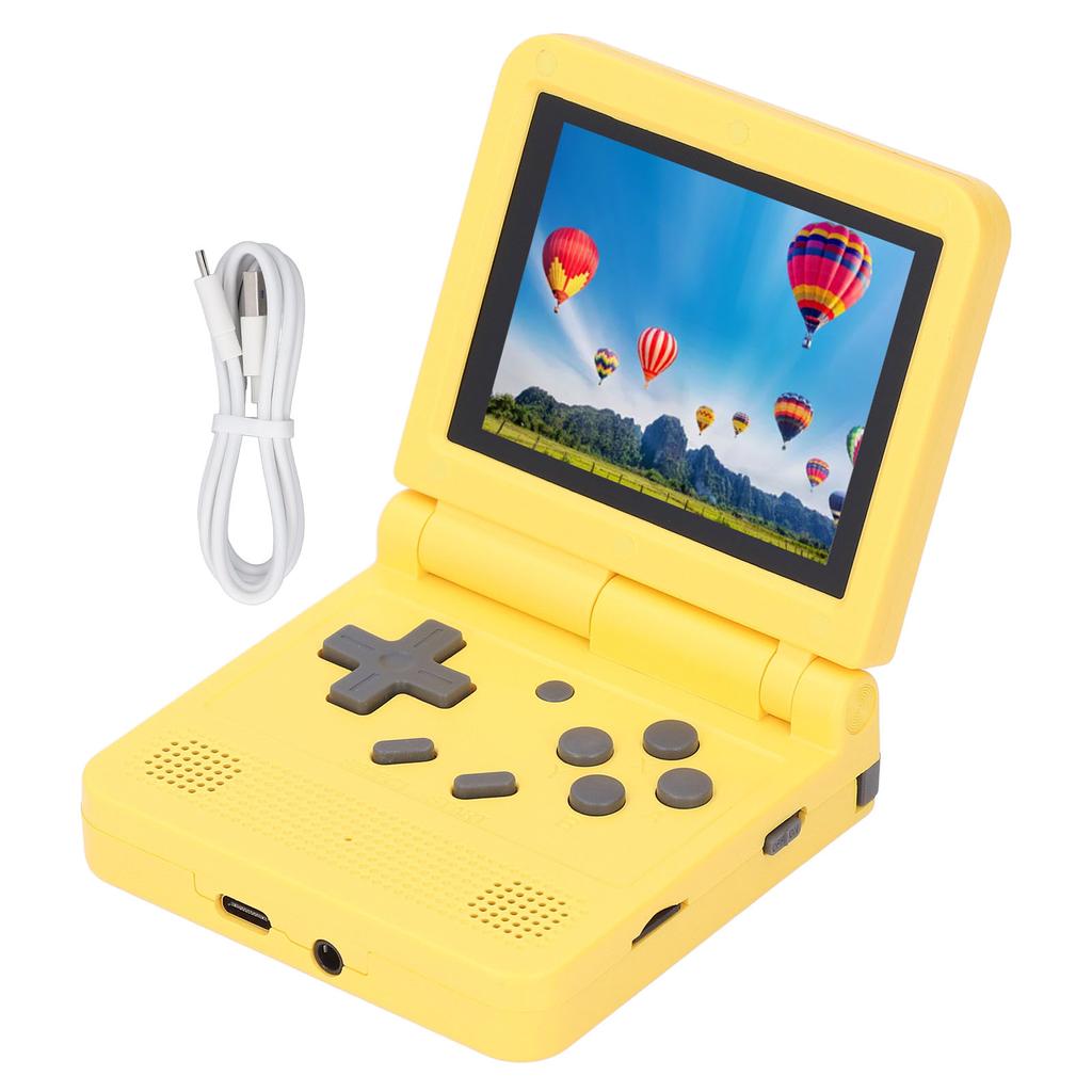 Flip Handheld Game Console 2 Adjustable Angle 3 Inch Screen 15 Emulator Support Portable Retro