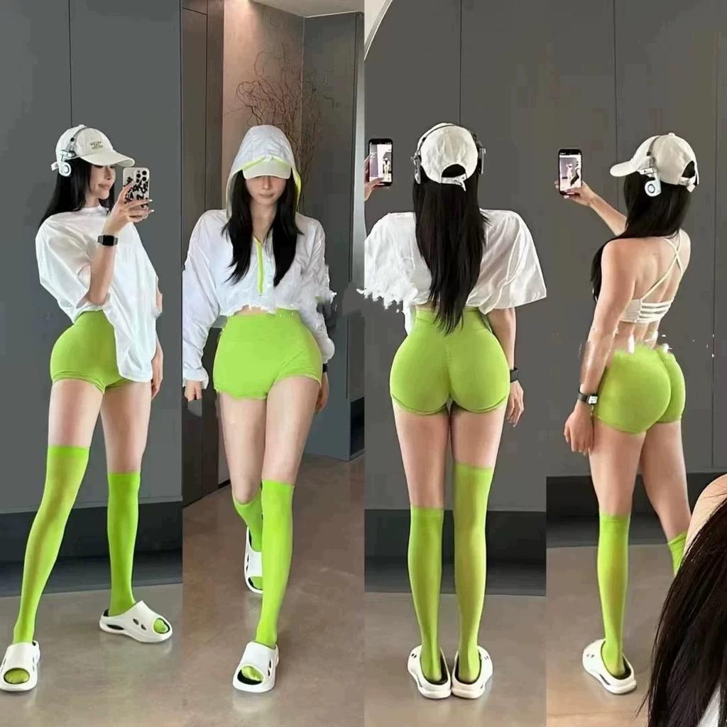 VIONA Sexy Seamless Hip Fitness Sports Three-point Pants High Waist Plus Size Belly Tuck High Elastic Peach Hip Pants Women