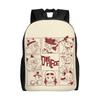 One Pieces Travel Backpack Women Men School Computer Bookbag Manga College Student Daypack Bags
