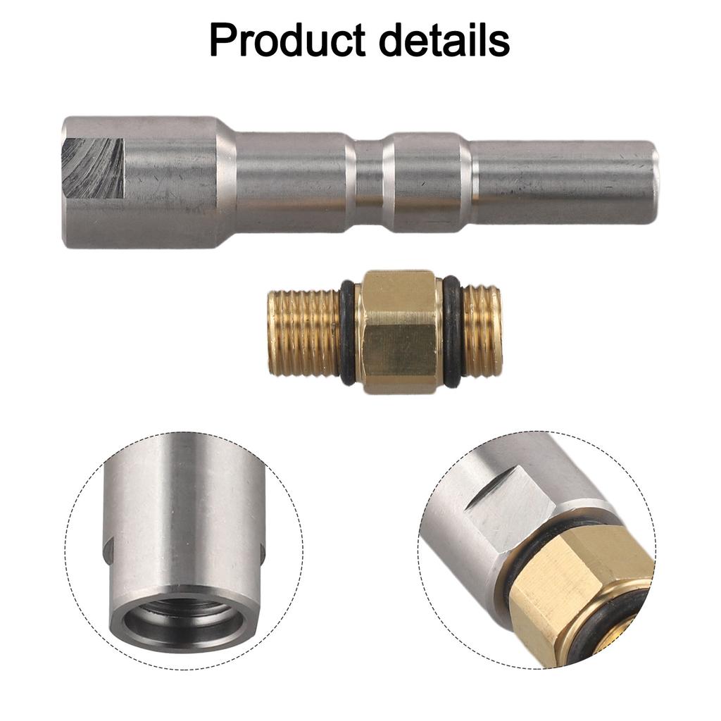 1/4"Internal Foam Pot connector Water Pump 200bar-2900PSI 2Pcs Adapter Assembly For Nilfisk Kew Alto Lightweight