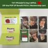 TXT PPULBATU Hey APPUL Market POP-UP Resmi Avantaj Fotoğraf Kartı Üyelik Kartı
