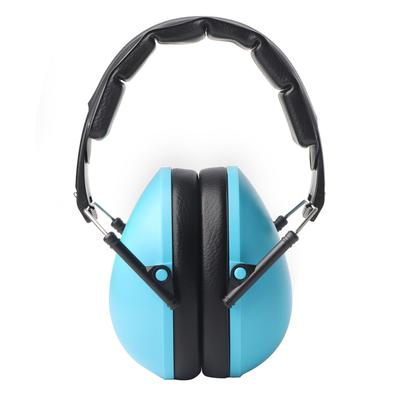 Noise Reduction Earmuffs Protect Kids Sound Hearing Ear Defenders (Blue)