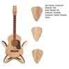 Wooden Guitar Pick Holder Guitar Pick Box with Stand Acoustic Guitar Pick Box Elegant