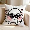 T-TBH C-Creature Cute Y-Yippee  Square Double-Sided printed Pillow Case Bedroom Bedside Pillow Sofa Cushion Cover