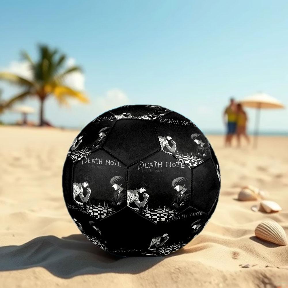 1pc Death Note Soccer Ball Size 5 Indoor Soccer Ball Fashion Colorful Backyard Game - Great For Sports Fans Gift HE13