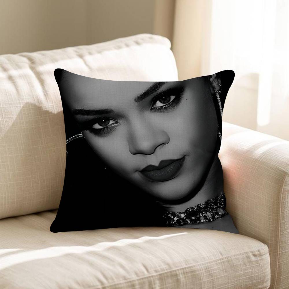 Hot Singer RRihannas 4545cm Cushion Cover Pillow Cover Decor Pillowcase Home Pillowcase For Couch Pillow