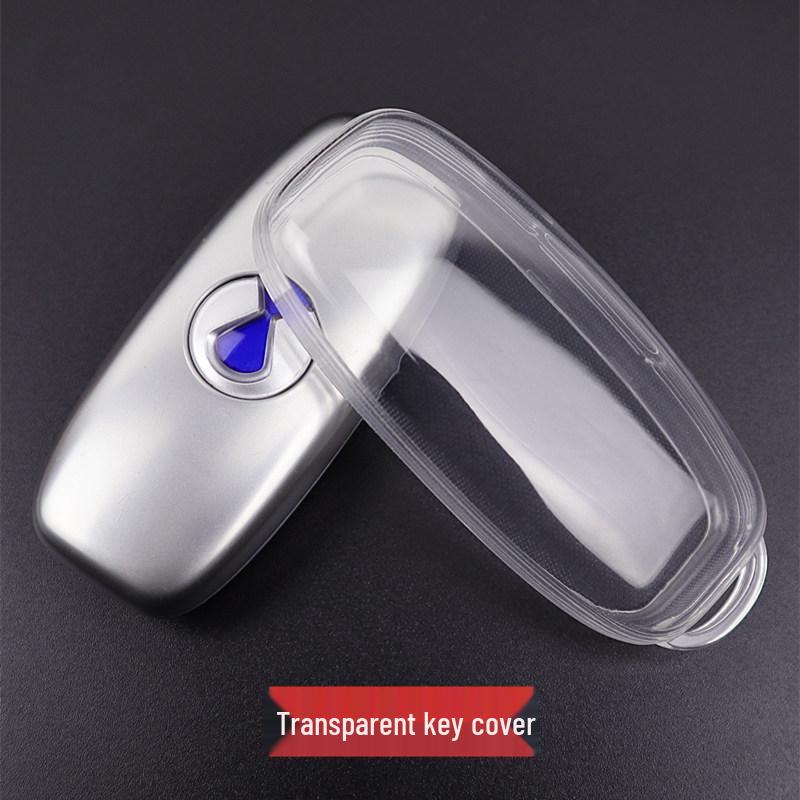 Denza D9/N7/N8 Transparent Car Key Cover with Full Coverage