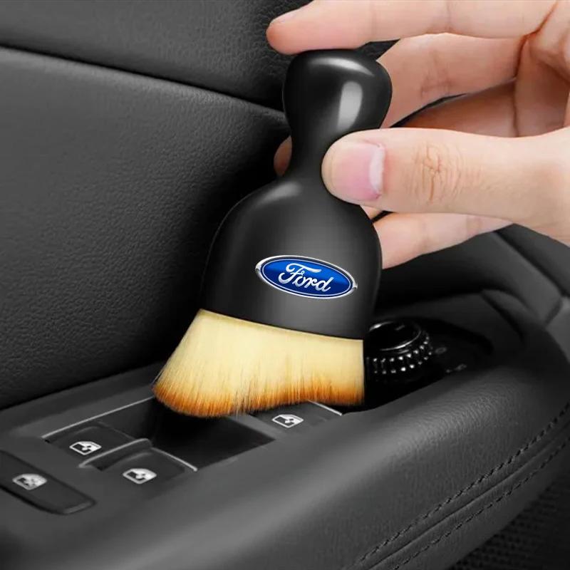 Car Interior Cleaning Brush Crevice Dust Detailing Tools For Ford Mustang BA Shelby SYNus King GTX1 Ka Fusion Focus F150 Transit