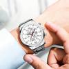 2pc Men's Quartz Watch Set, Men's Casual Watch, Business Watch, Men's Gift