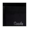 New 3 IN 1 Wallet Polished Pebble Leather Wallet Mini Men's Black & Multicolor CAO11-BLC