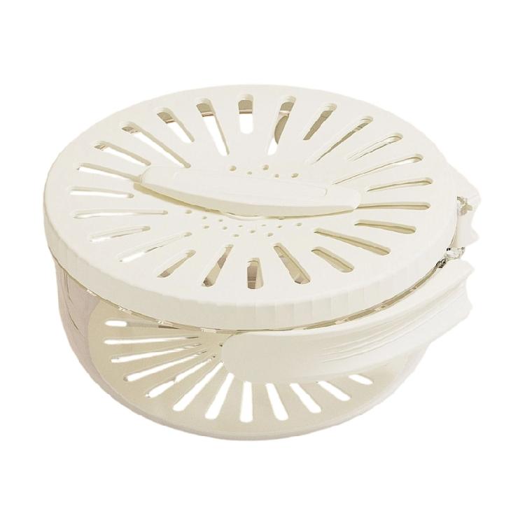 Family Kitchen Essential Foldable Handle Colander Fruit Washing Bowl Drain Basket For Washing Draining