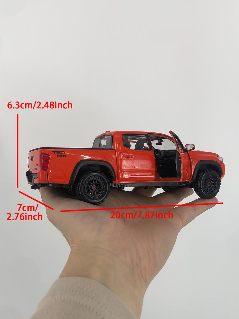 DTEZTU1 Maisto 1:27 Toyota Tacoma TRD Pro 2023 Car Model, Zinc Alloy Metal Decoration, Collectible Gift Car