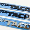 Toyota TACOMA EMBLEMS 1995-2004 FRONT DOOR CHROME BADGES Symbol Logo Name