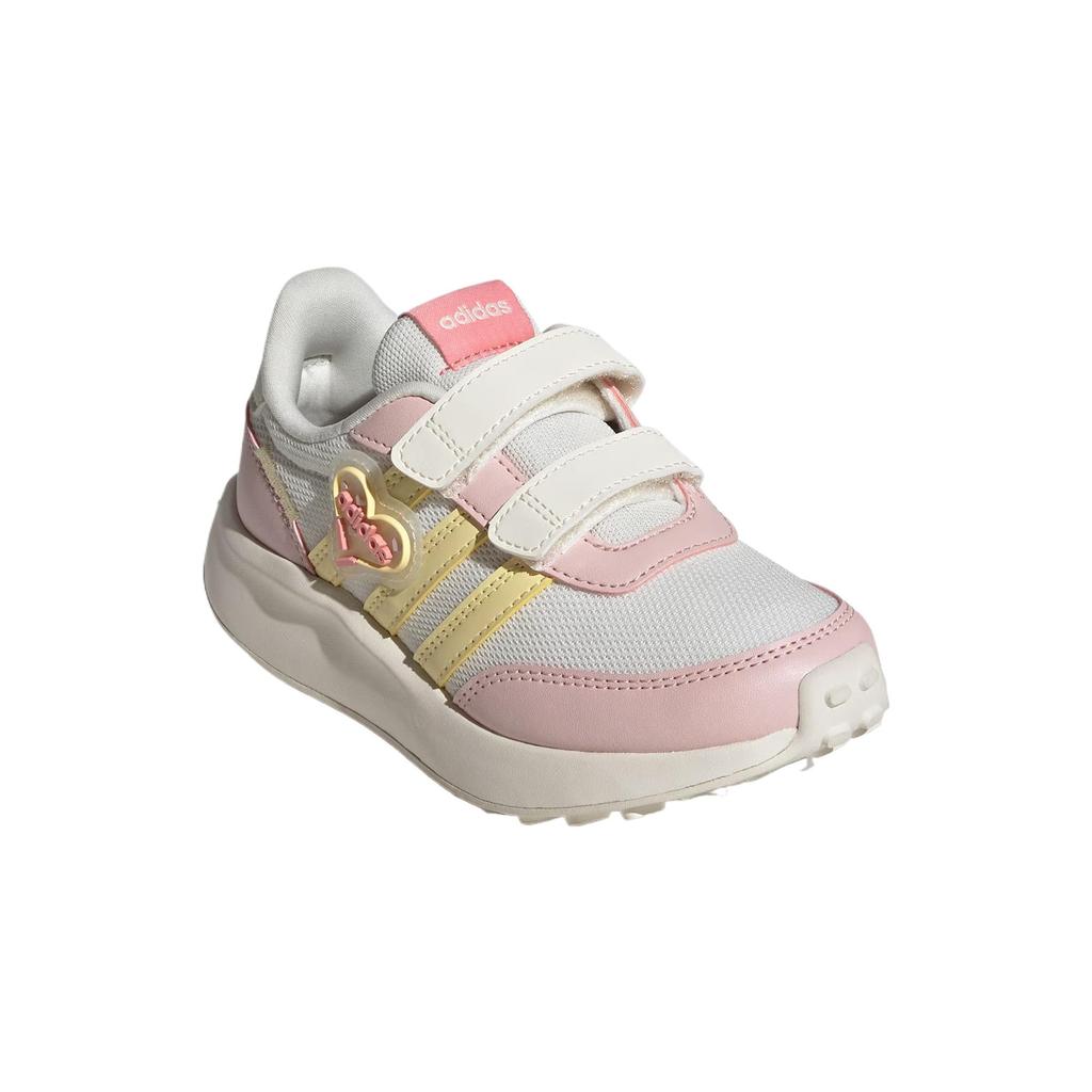 Adidas Mesh Comfortable Durable Breathable Low-Top Casual Shoes Kids Sneakers Pink JI2482