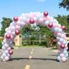 Adjustable Balloon Arch kit with Base, 9Ft Tall &10Ft Wide Adjustable Balloon Arch Stand Party Backdrop Decoration Tool for Wedding Birthday Baby