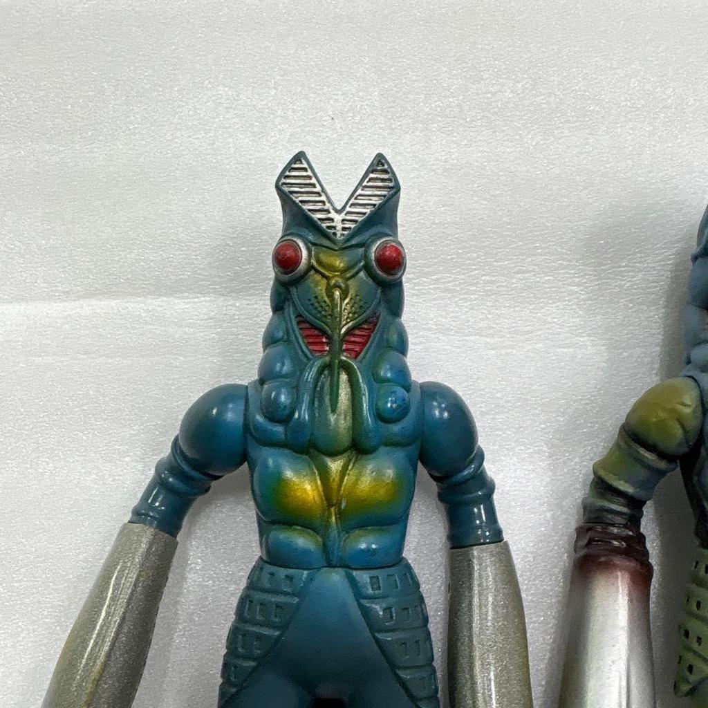 Used Ultra Monster Alien Baltan Soft Vinyl Bandai 1983 Bandai 2004