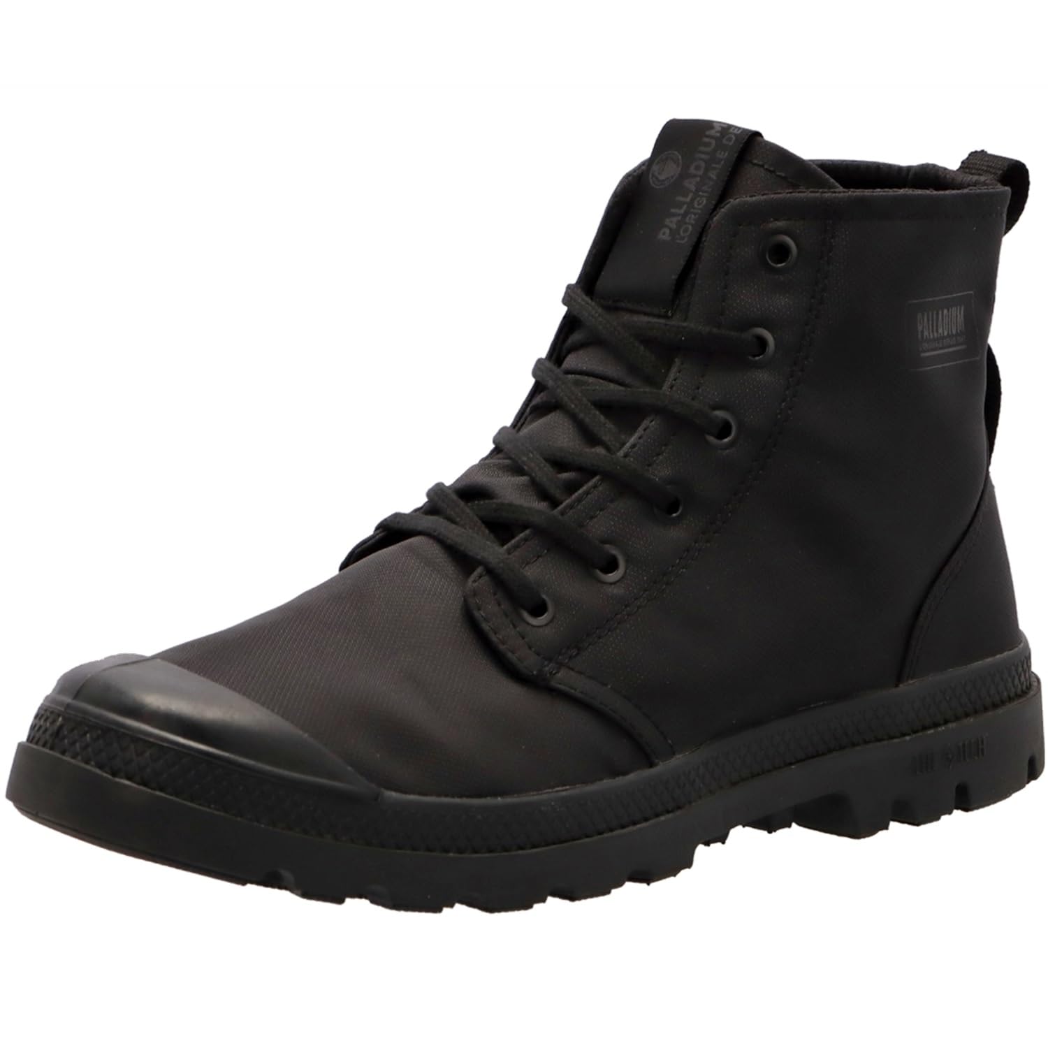

Palladium PAMPA HI SEEKER LITE+ WP+ Waterproof Sneakers with Side Zipper, 77856 BLACK/BLACK (001), Size 25.0 cm